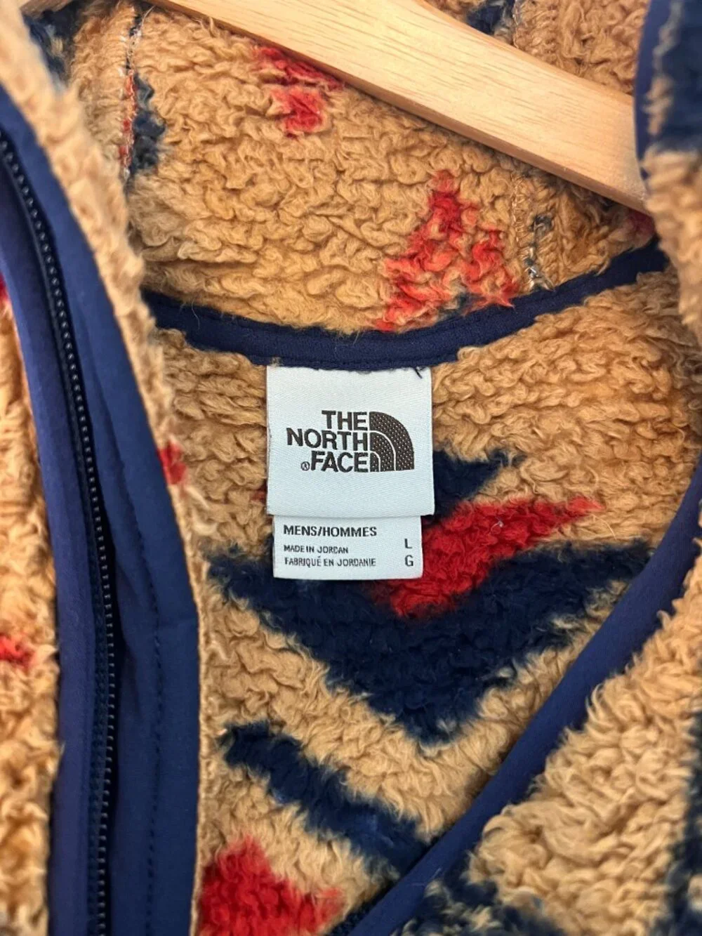 The North Face Men's Campshire Pullover Hoodie California Geo Print Large
